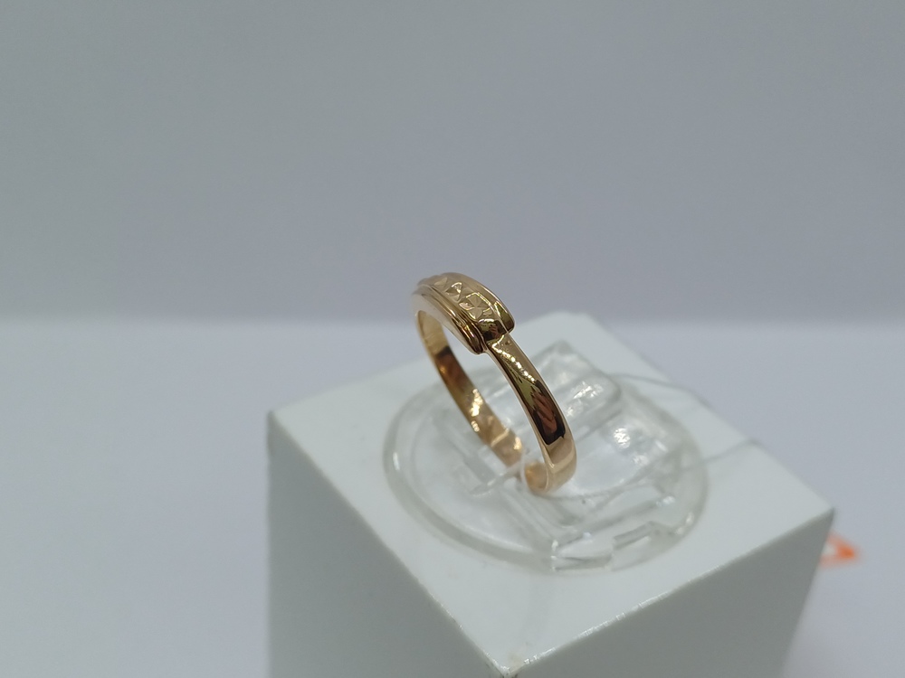 КОЛБКМ585 КОЛЬЦО БЕЗ КАМНЯ (Au 585)