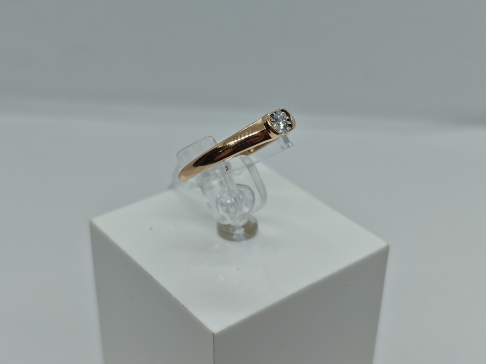 КОЛЬЦО БРИЛЛИАНТ Au 585