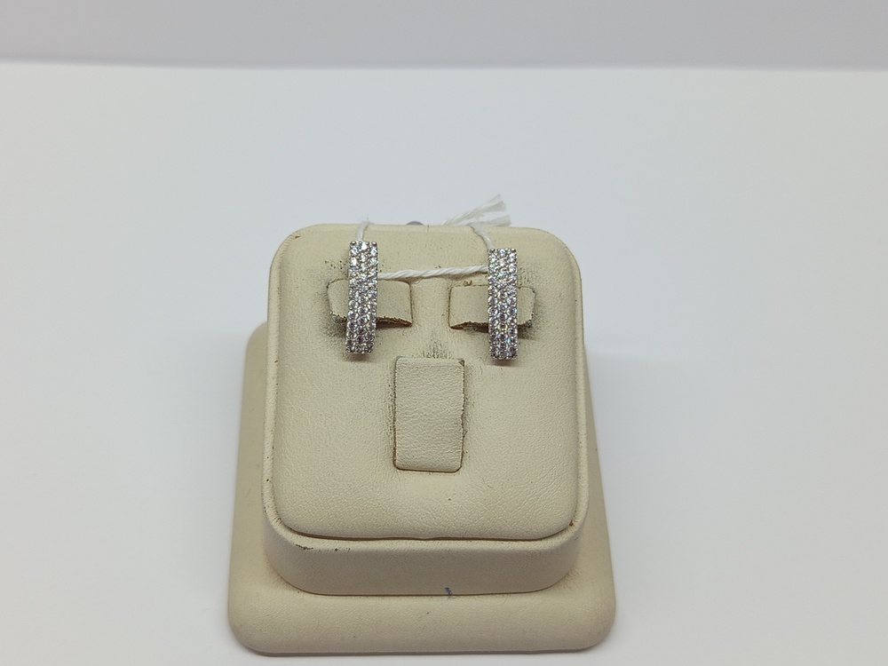 СКМИ585 СЕРЬГИ С КАМНЯМИ (Au 585)