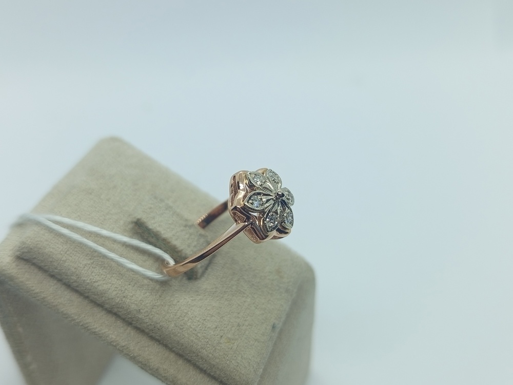 КОЛЬЦО БРИЛЛИАНТ Au 583