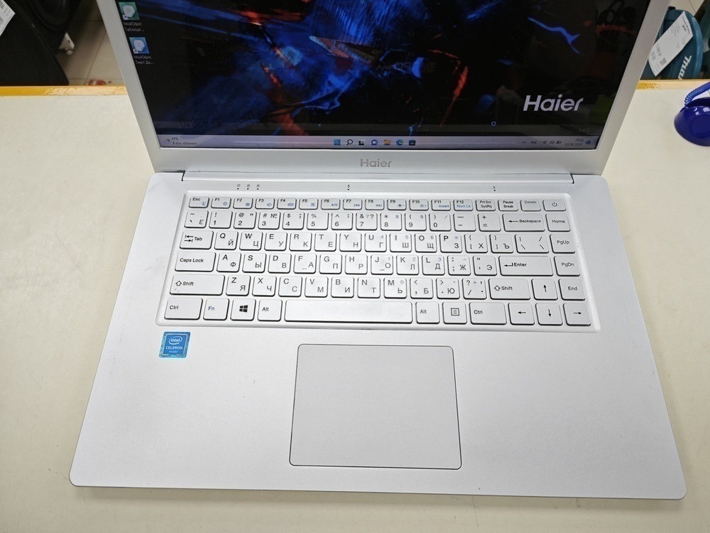 Ноутбук Haier; Celeron N4020,  Intel(R) Graphics, 4 Гб, 64 Гб, Нет