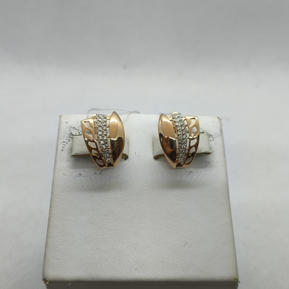 СЕРЬГИ С КАМНЯМИ (Au 585)