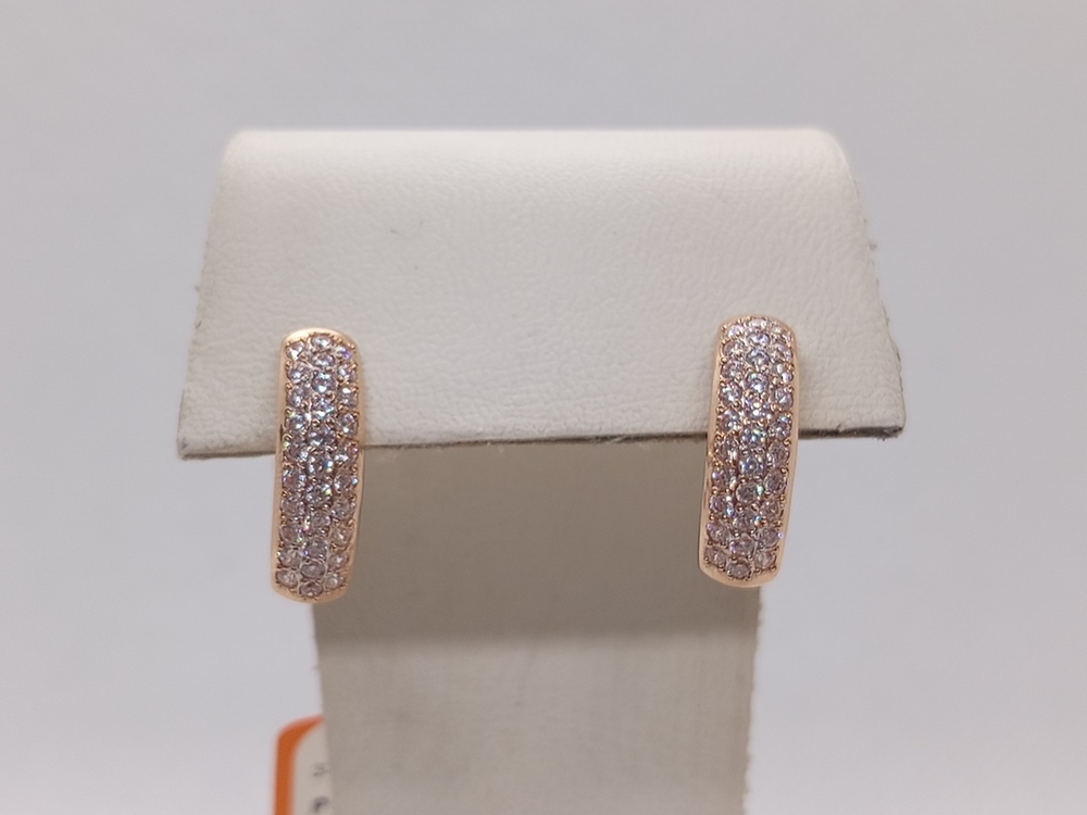 СКМИ585 СЕРЬГИ С КАМНЯМИ (Au 585)