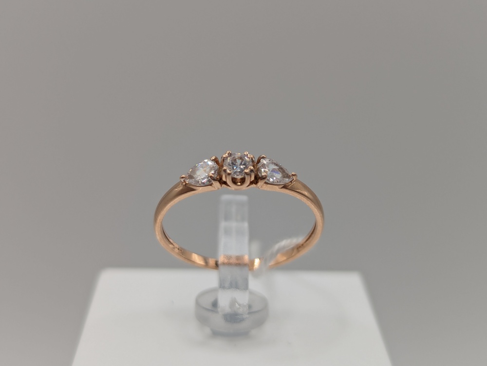 КОЛКМИ585 КОЛЬЦО С КАМНЯМИ (Au 585)