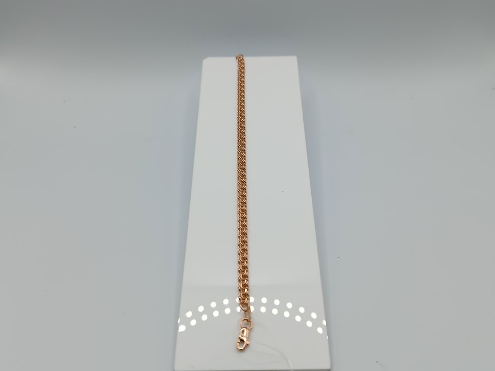 БРАСЛЕТ ПУСТОТЕЛЫЙ Бисмарк (Au 585)