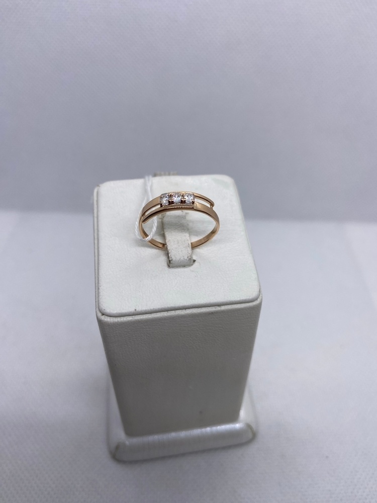 КОЛКМИ585 КОЛЬЦО С КАМНЯМИ (Au 585)