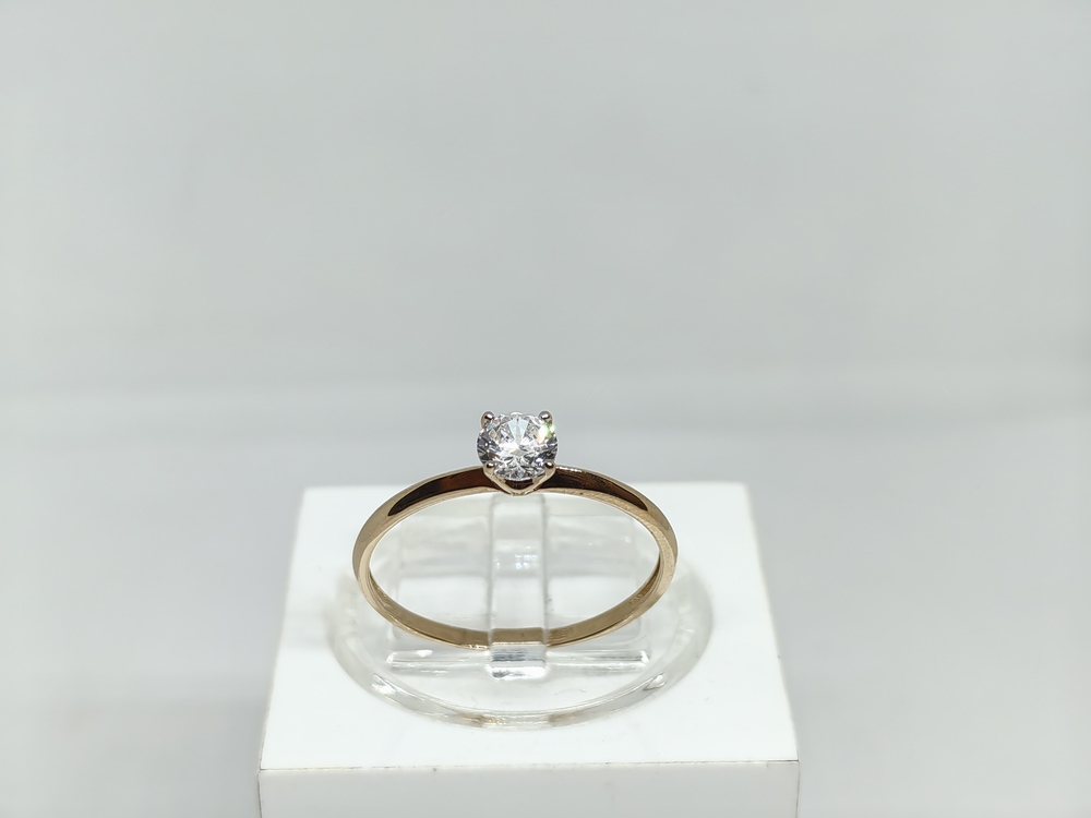 КОЛЬЦО С КАМНЕМ (Au 585)