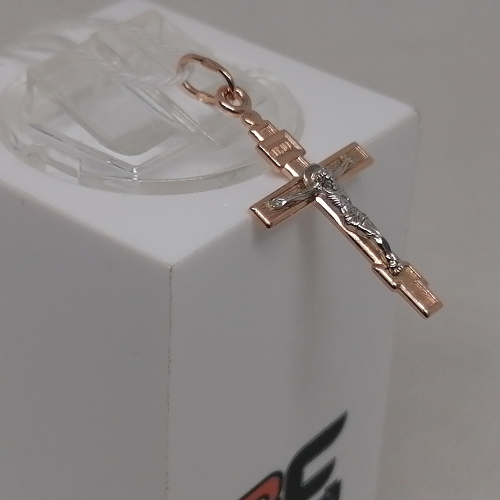 ПОДКБК585 ПОДВЕСКА КРЕСТ БЕЗ КАМНЯ (Au 585) ПОДКБК585 ПОДВЕСКА КРЕСТ БЕЗ КАМНЯ (Au 585)