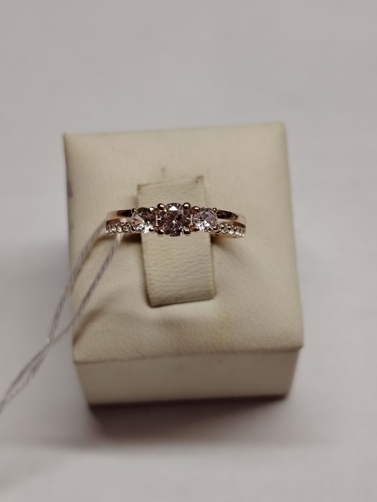 КОЛКМИ585 КОЛЬЦО С КАМНЯМИ (Au 585)