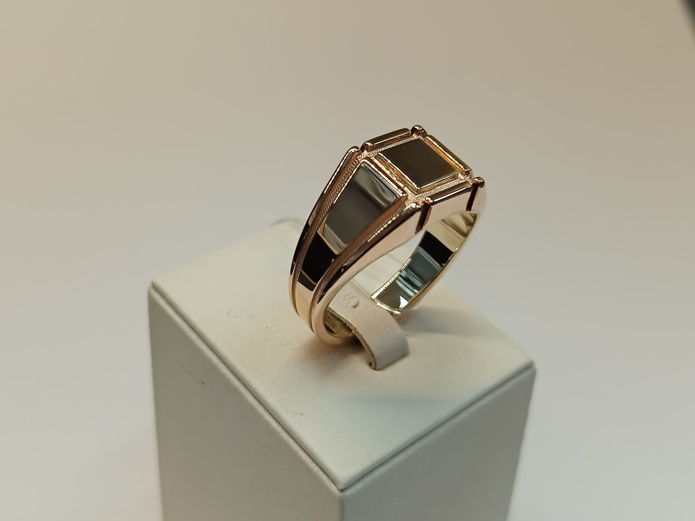 КОЛЬЦО ПЕЧАТКА без камня (Au 585)