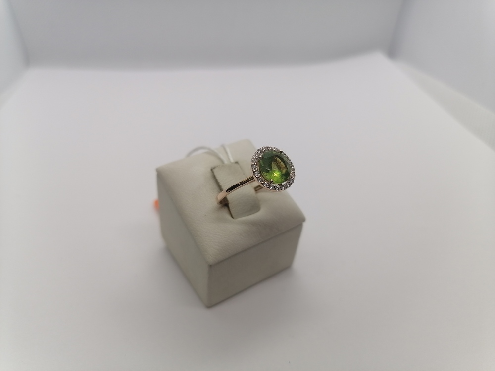 КОЛКМИ585 КОЛЬЦО С КАМНЯМИ (Au 585)