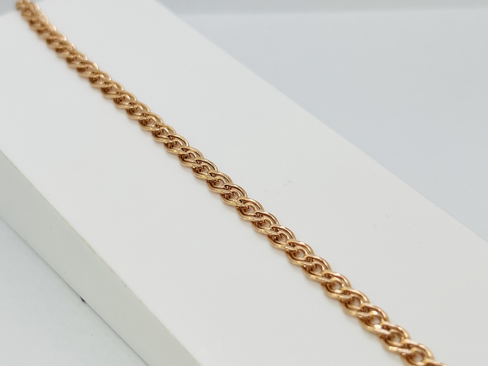 БРАСЛЕТ ПУСТОТЕЛЫЙ Нона (Au 585)