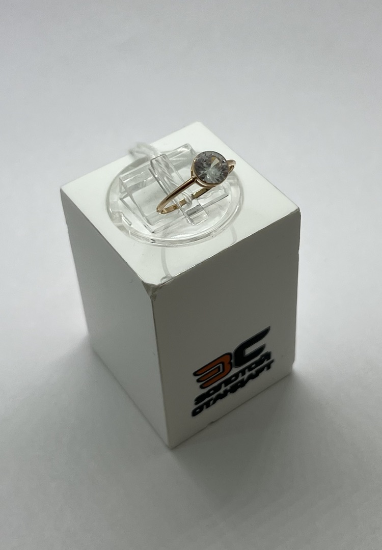 КОЛКМ585 КОЛЬЦО С КАМНЕМ (Au 585)