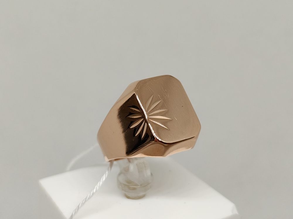 ПЕЧБКМ585 ПЕЧАТКА БЕЗ КАМНЯ (Au 585)