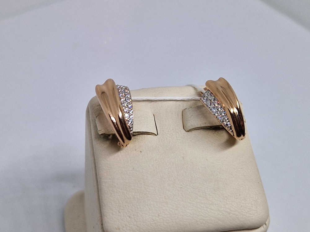 СЕРЬГИ С КАМНЯМИ (Au 585)