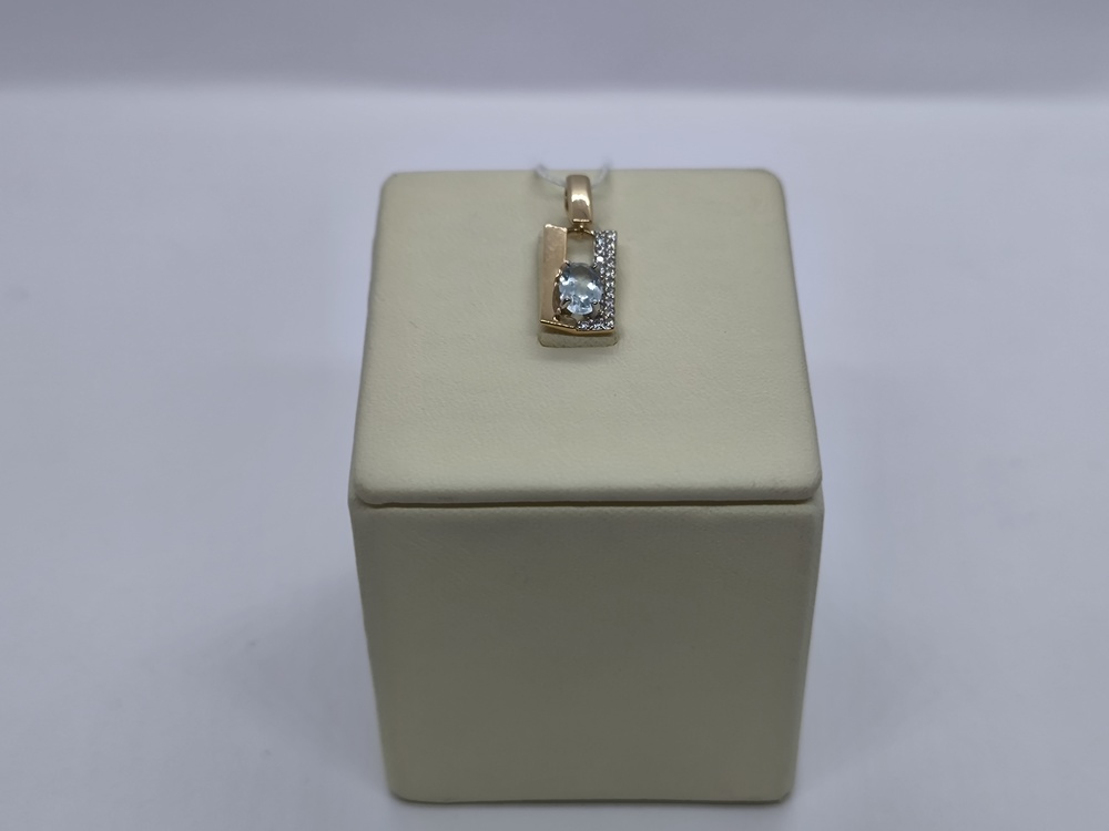 ПОДВЕСКА С КАМНЯМИ (Au 585)