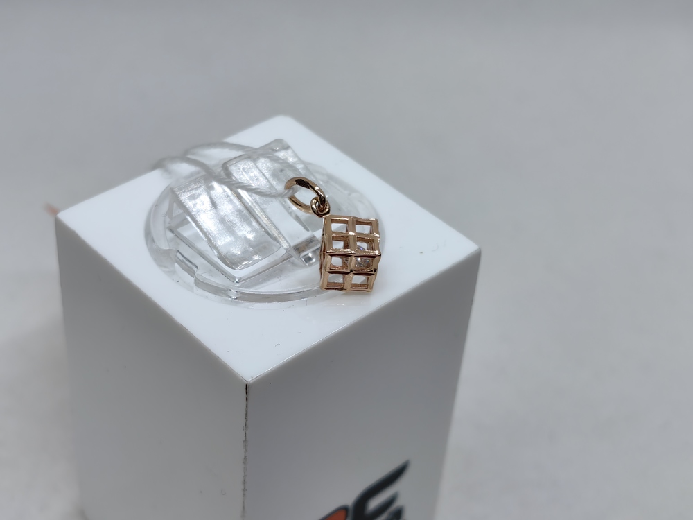 ПОДКМ585 ПОДВЕСКА С КАМНЕМ (Au 585)