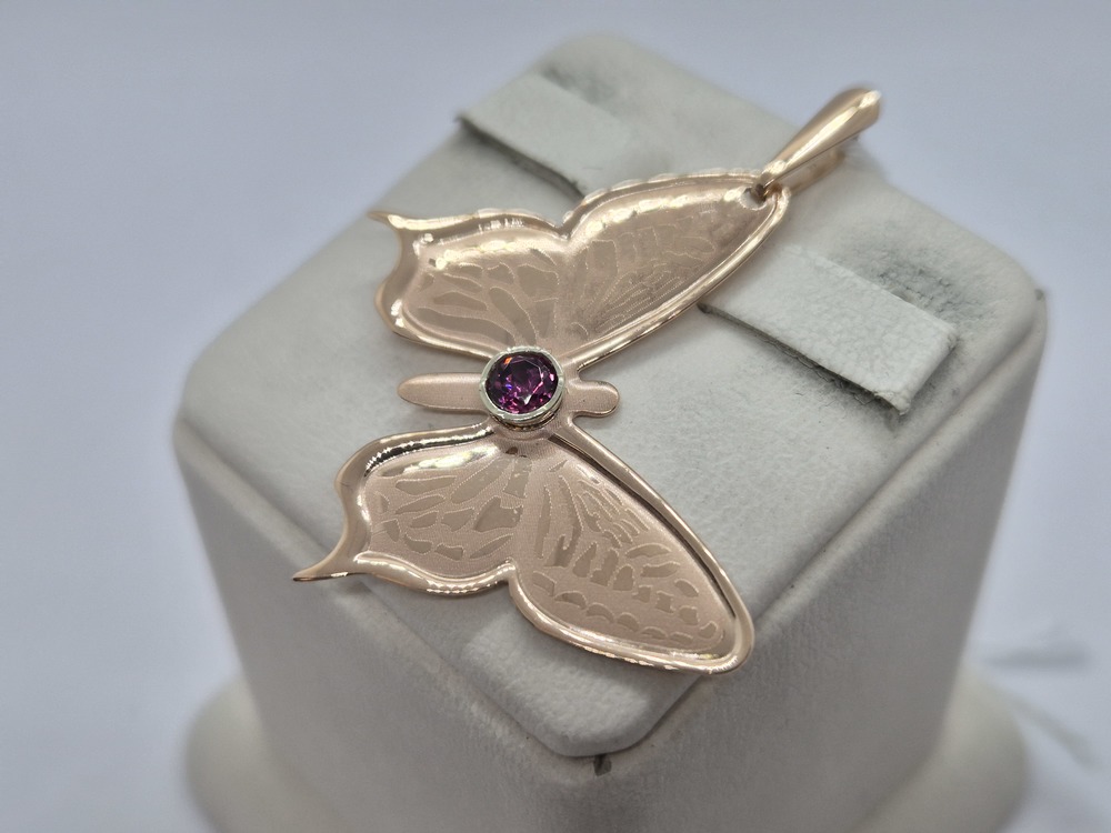 ПОДКМ585 ПОДВЕСКА С КАМНЕМ (Au 585)