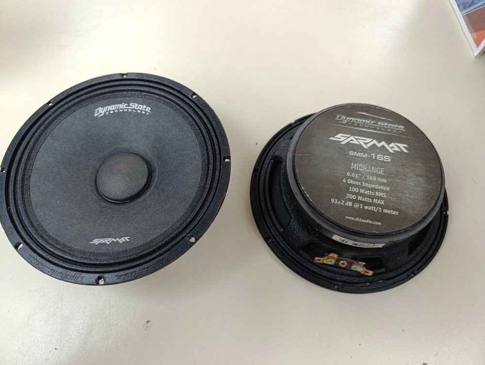Автоакустика передняя Dynamic State SARMAT SMM-16S