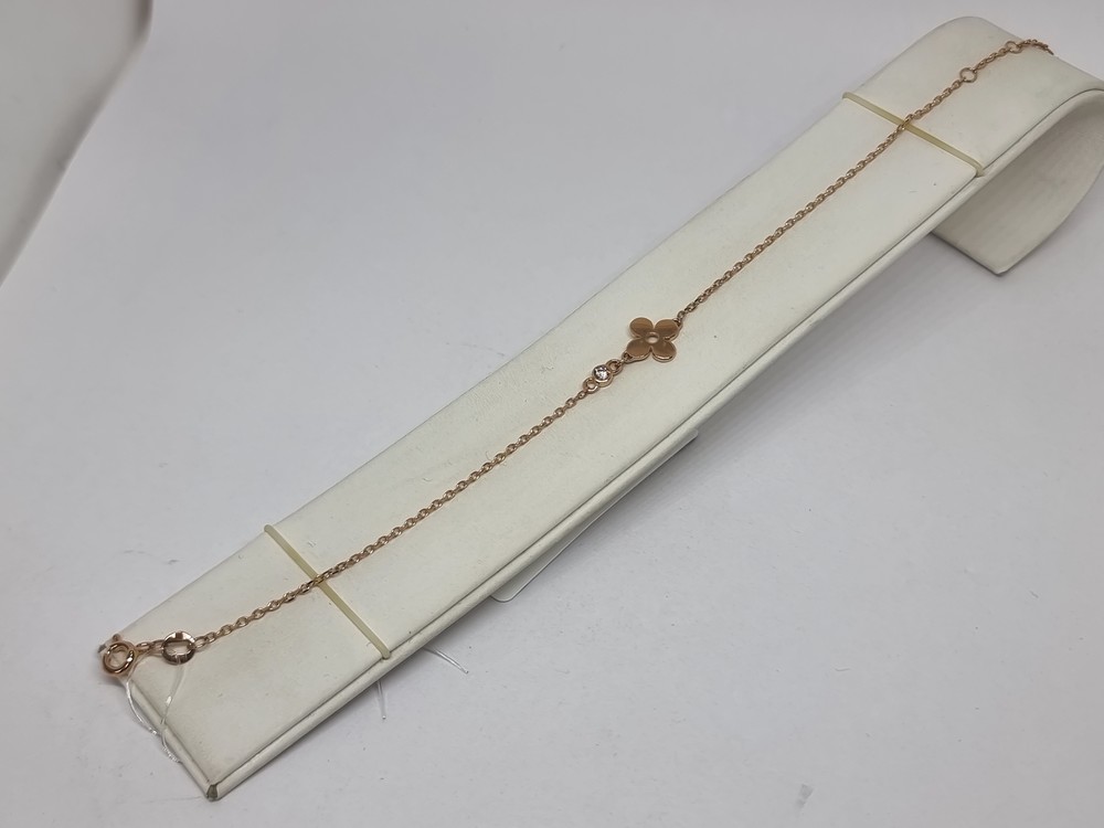 БРАСЛЕТ ФАНТАЗИЯ с камнем (Au 585)