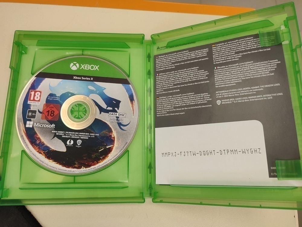 Игра XBOX MK 1