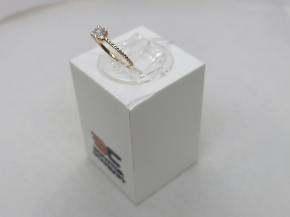 КОЛКМИ585 КОЛЬЦО С КАМНЯМИ (Au 585)