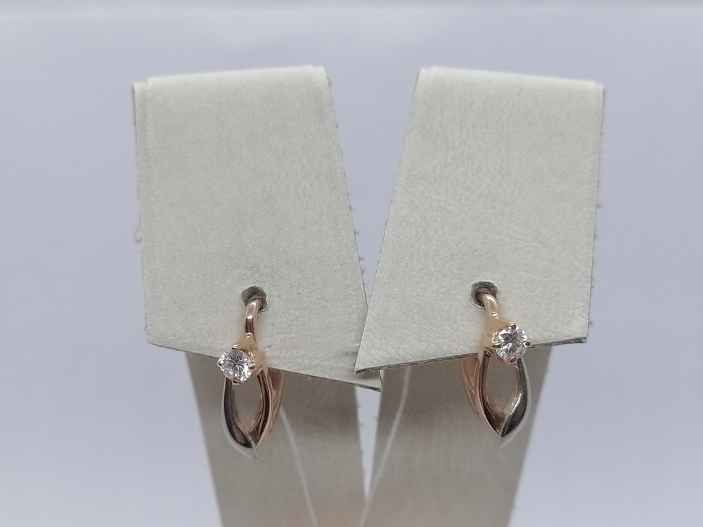 СЕРЬГИ БРИЛЛИАНТ (Au 585)