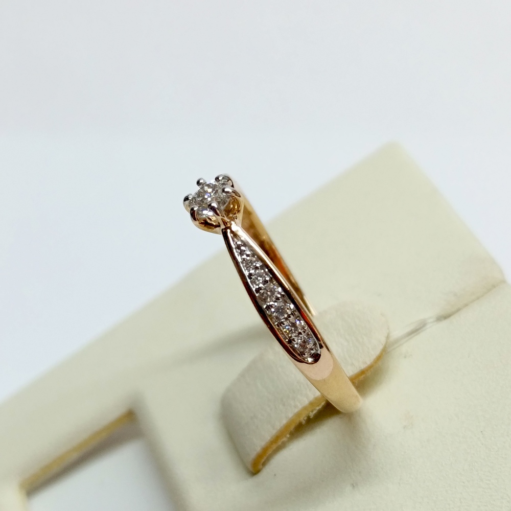 КОЛЬЦО БРИЛЛИАНТ (Au 585)