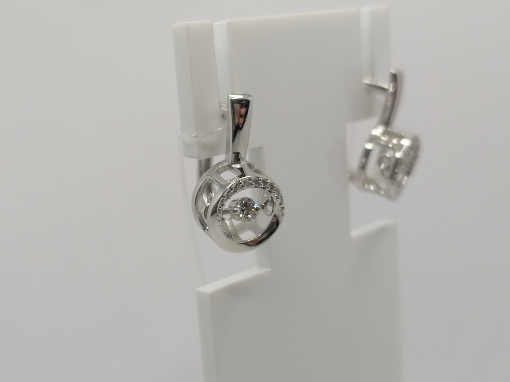 СЕРЬГИ БРИЛЛИАНТ (Au 585)