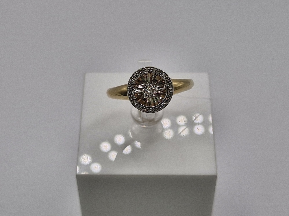 01-13-5478-31-00 КОЛЬЦО БРИЛЛИАНТ (Au 585)