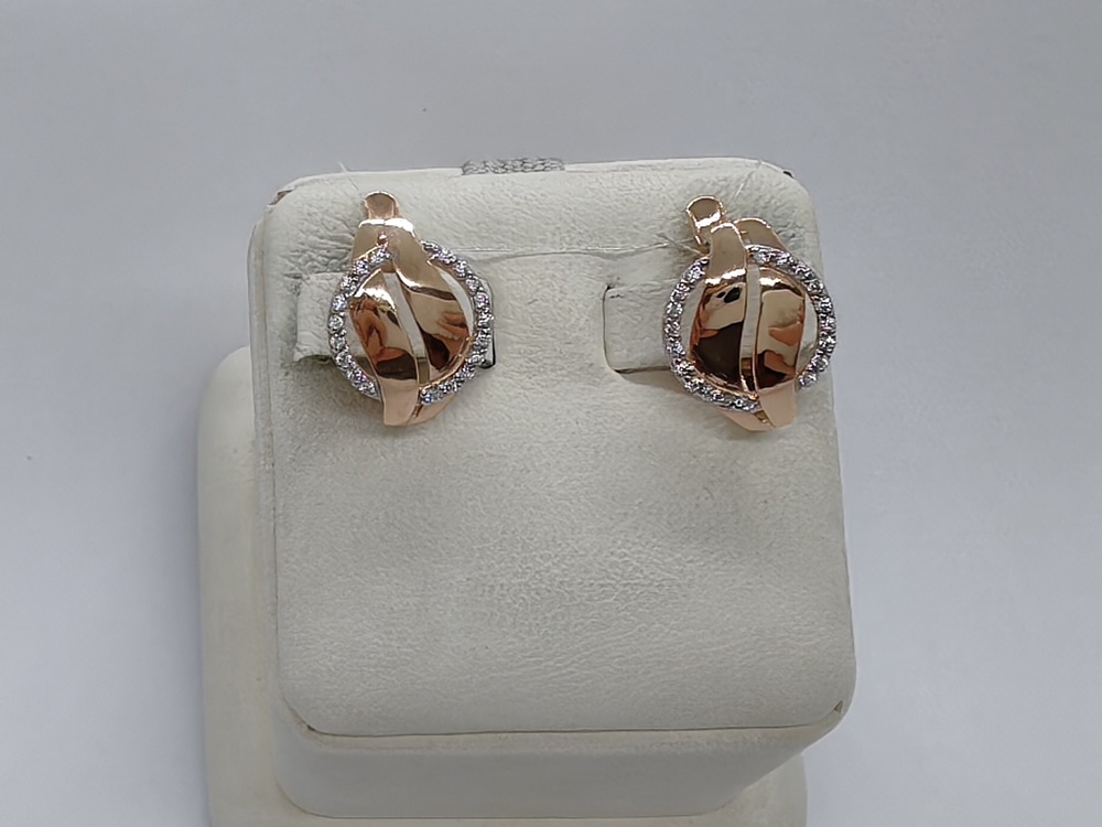 СЕРЬГИ С КАМНЯМИ (Au 585)