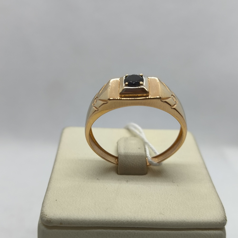 ПЕЧАТКА С КАМНЕМ (Au 585)