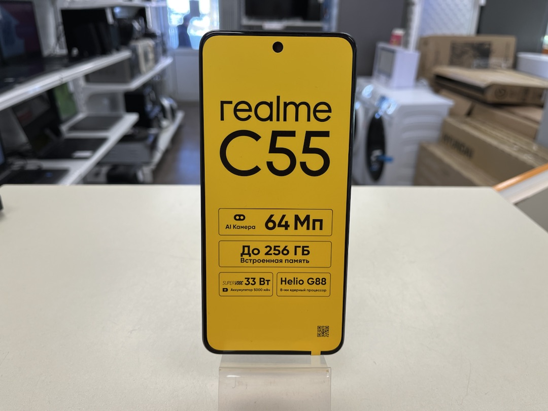 Смартфон Realme C55 8/256 4400032096952 в Волгограде - купить в  интернет-магазине ювелирных украшений и дисконт техники «Золотой Стандарт»