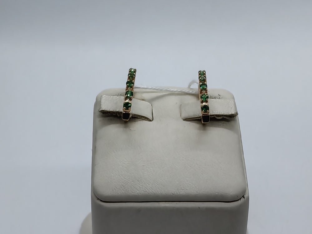 СЕРЬГИ С КАМНЯМИ (Au 585)