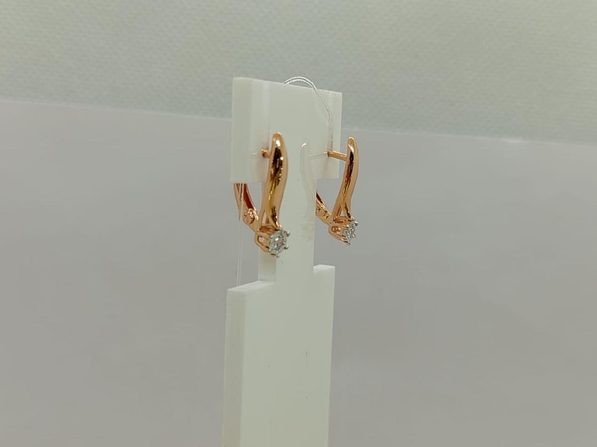 СЕРЬГИ БРИЛЛИАНТ (Au 585)