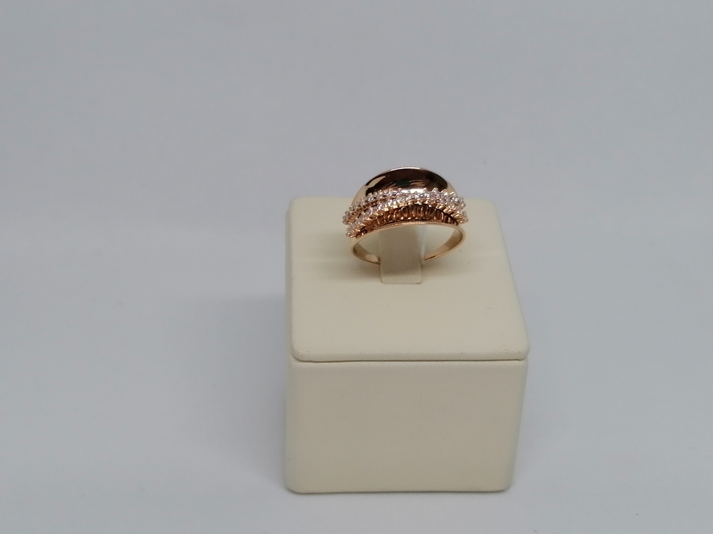 КОЛКМИ585 КОЛЬЦО С КАМНЯМИ (Au 585)