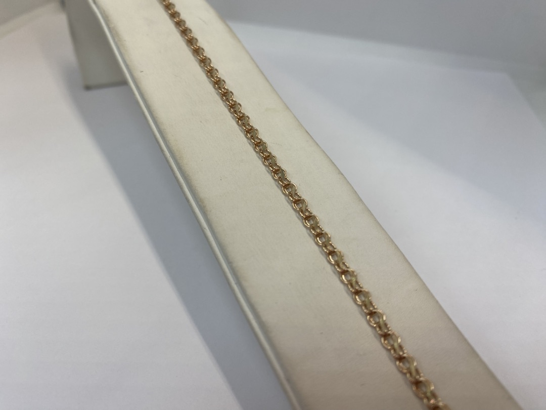 БРАСЛЕТ ПУСТОТЕЛЫЙ Кардинал (Au 585)