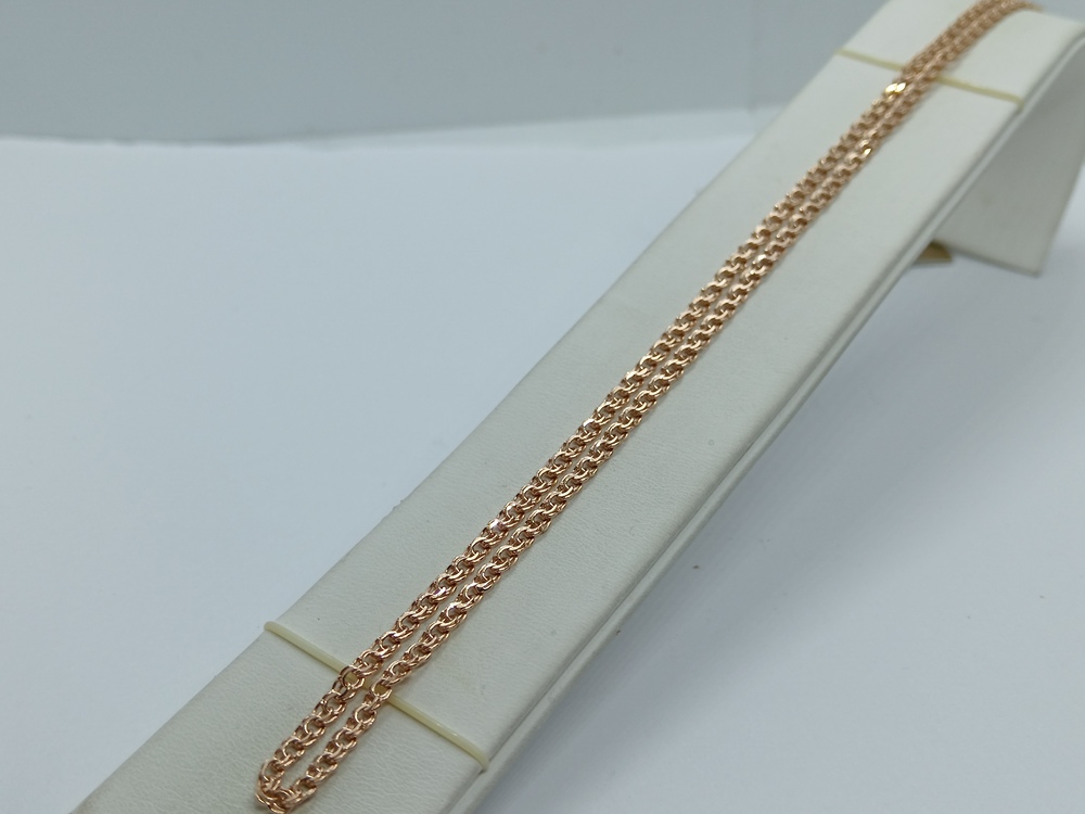 ЦЕПЬ ПУСТОТЕЛАЯ Бисмарк (Au 585)