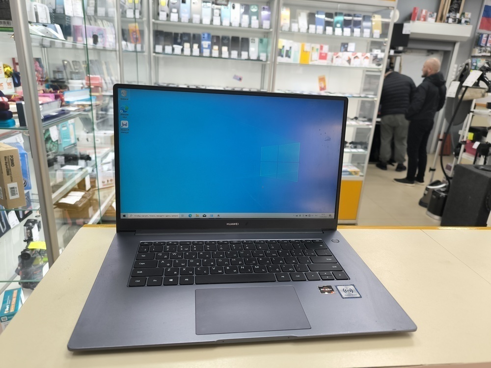 Ноутбук Huawei; Ryzen 5 3500U, Intel UHD Graphics, 8 Гб, 256 Гб, Нет