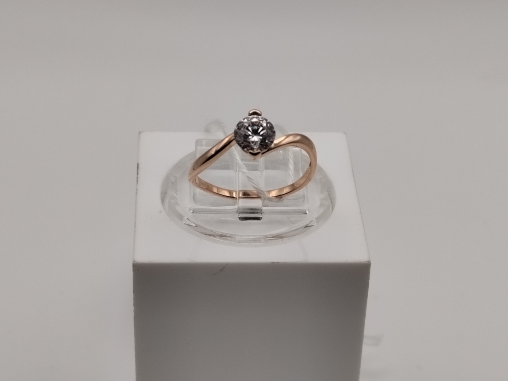 КОЛКМ585 КОЛЬЦО С КАМНЕМ (Au 585)