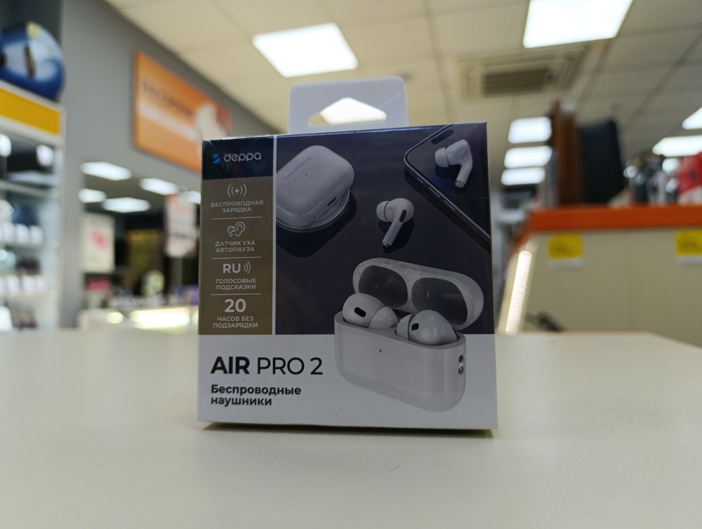 Наушники беспроводные Deppa 44167 Air Pro 2