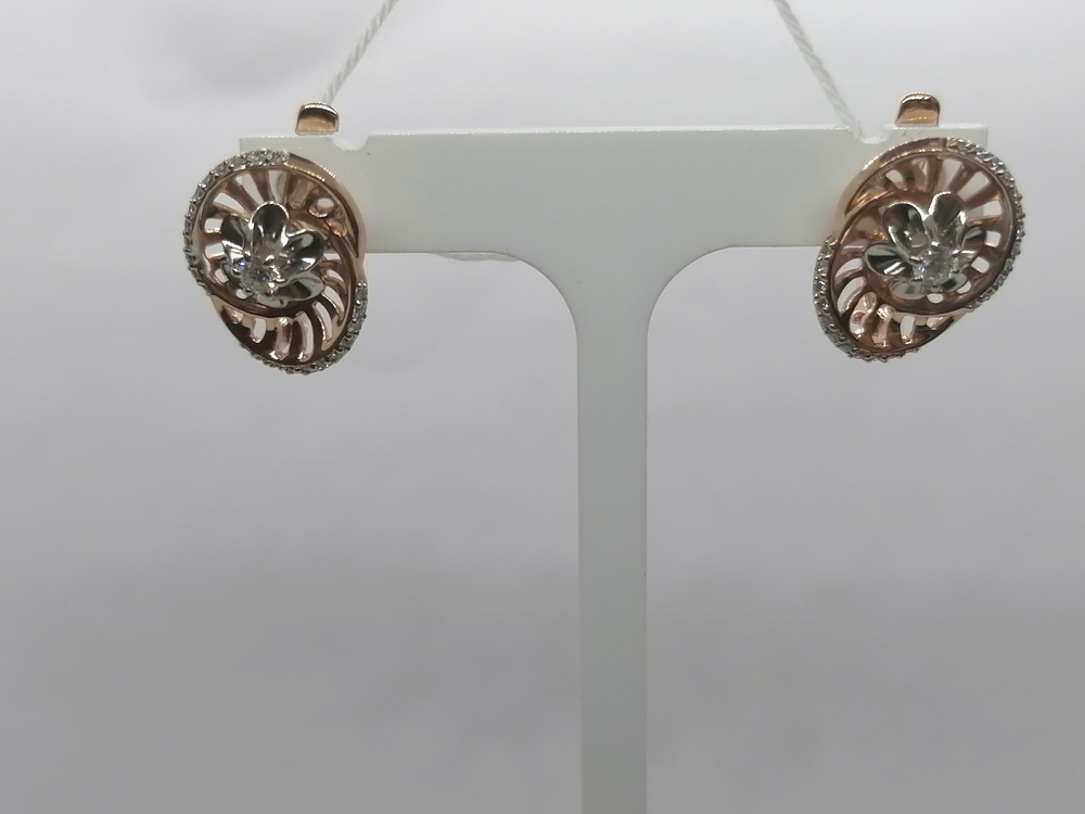 СЕРЬГИ БРИЛЛИАНТ (Au 585)