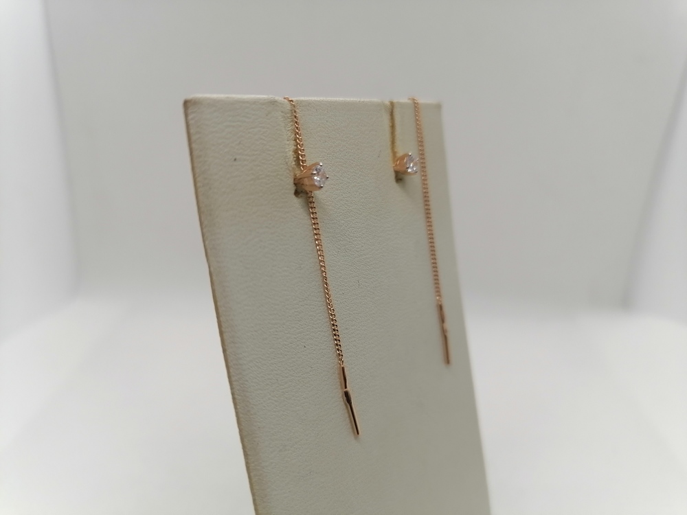 СПРО585 СЕРЬГИ ПРОДЕВКИ (Au 585)