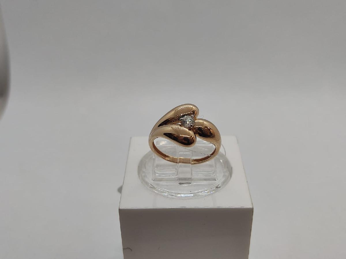 КОЛЬЦО С КАМНЕМ (Au 585)