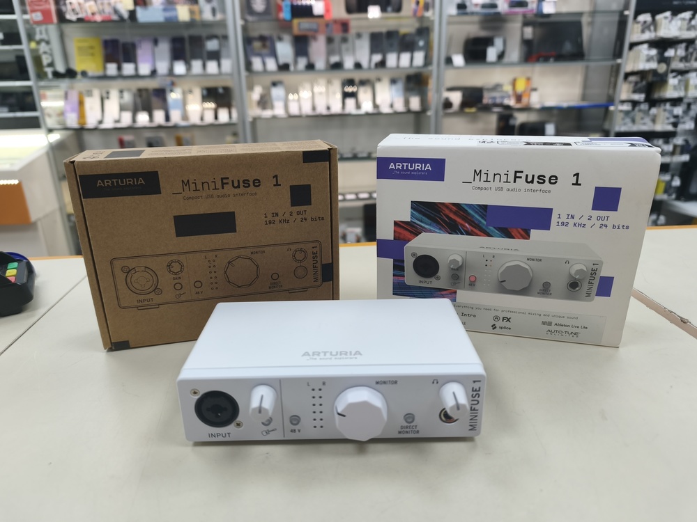 Внешняя звуковая карта Arturia MiniFuse 1