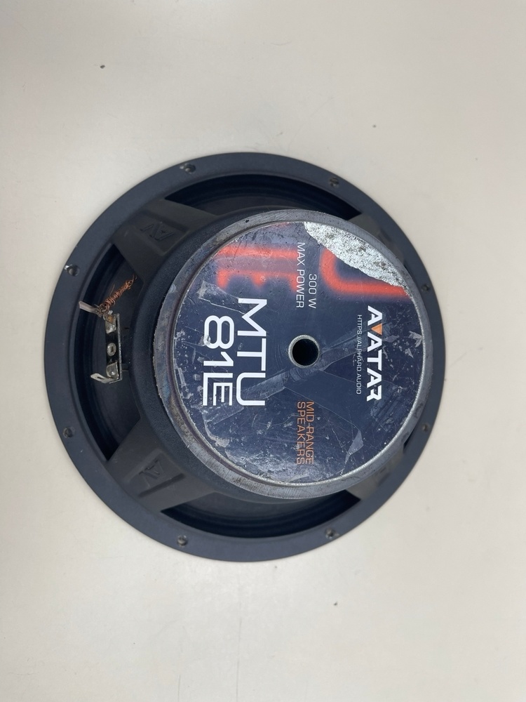 Автоакустика передняя Avatar MTU81Le