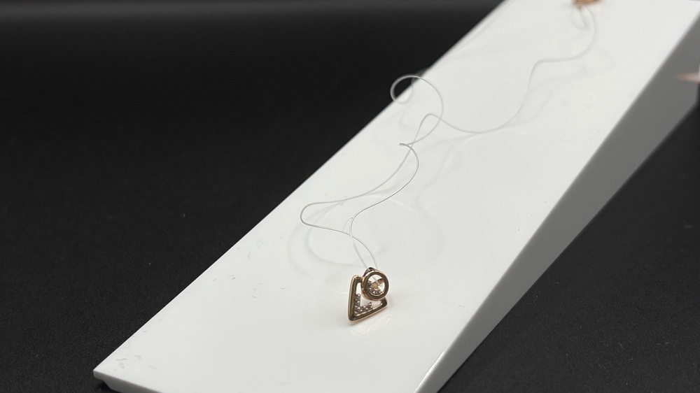 КОЛЬЕ НА ЛЕСКЕ (Au 585)