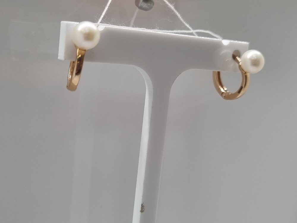 СКМИ585 СЕРЬГИ С КАМНЯМИ (Au 585)