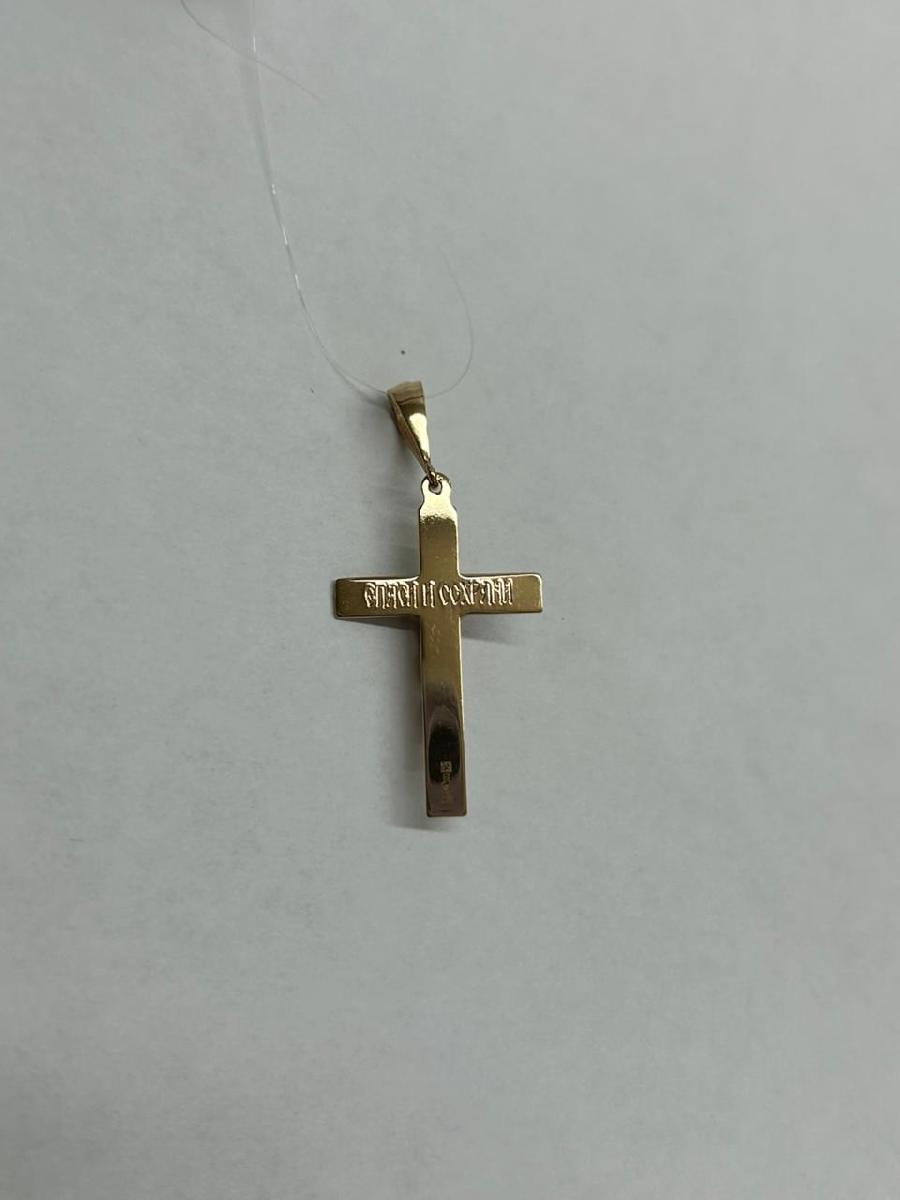 810-00322-10-00-00-00 ПОДВЕСКА КРЕСТ (Au 585)