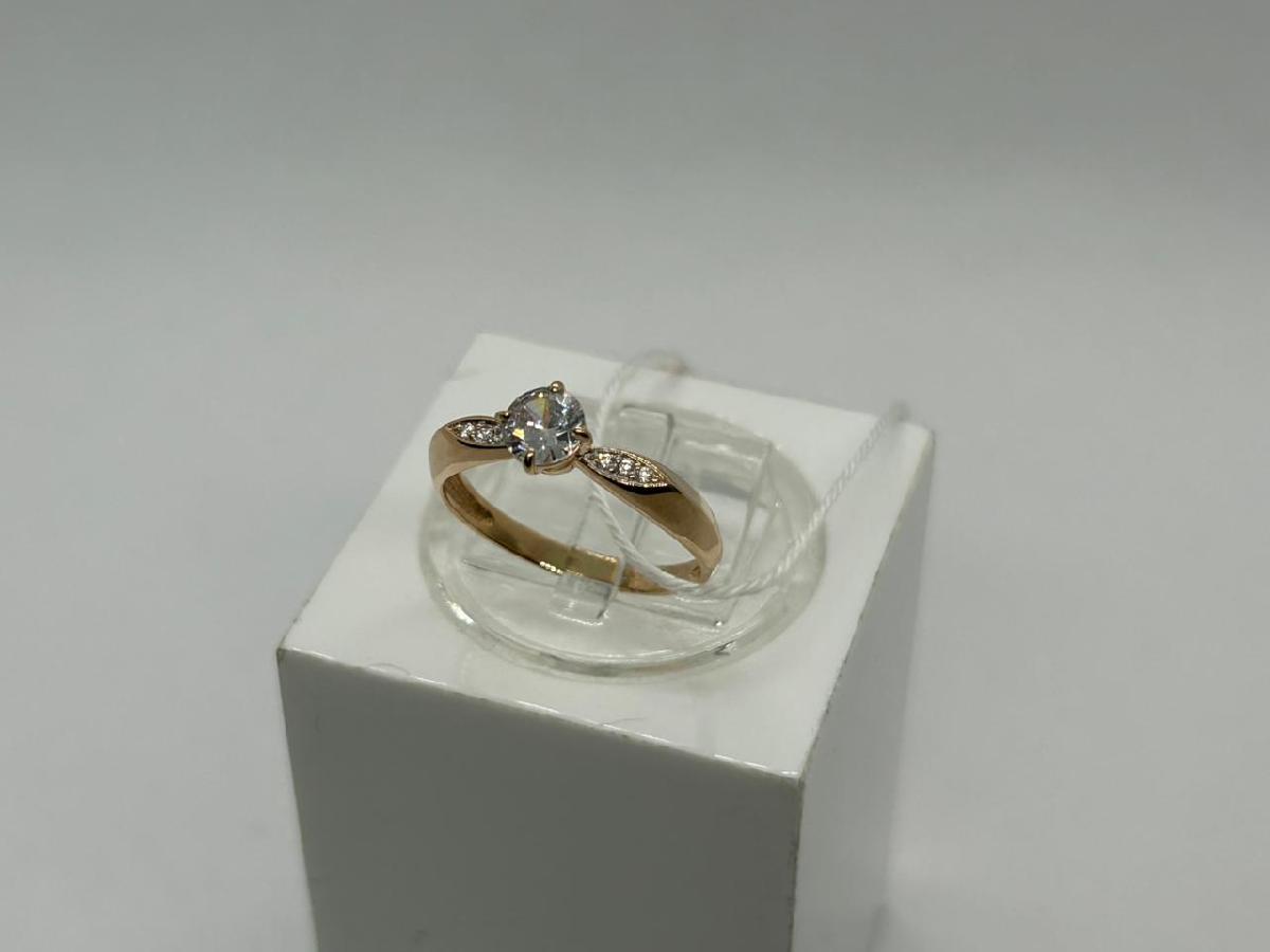 КОЛКМИ585 КОЛЬЦО С КАМНЯМИ (Au 585)